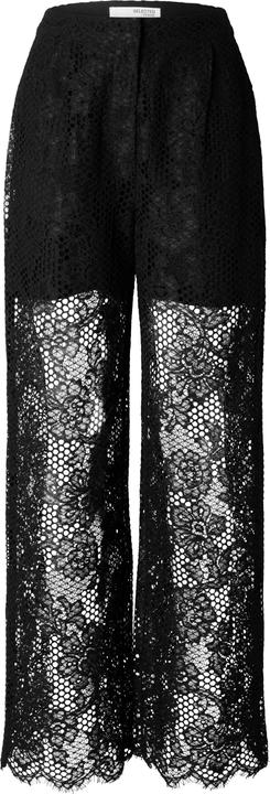 Selected Femme Straight Fit Spitzen Hose