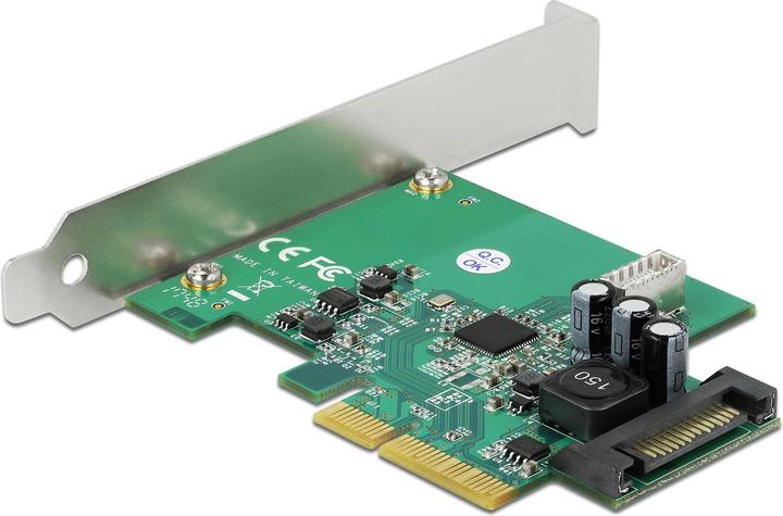 Actual product image Delock PCI Express card to 1 x internal USB 3.2 Gen 2 Key B 20 pin socket