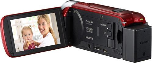 Produktbild Canon Legria HF R46, FullHD, WiFi, 32x Zoom, 8GB, Rot (50p, 32 x)