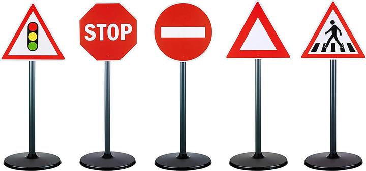 Image du produit Outdoor Active Panneaux de signalisation, 5 pièces, hauteur 65 cm