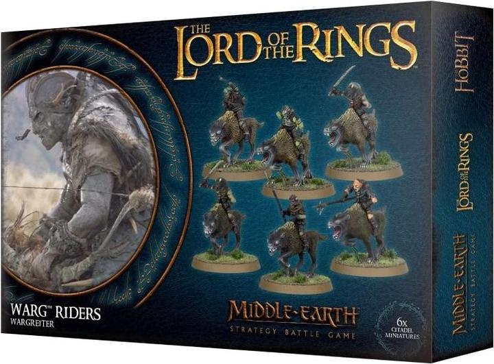 Actual product image Games Workshop Warg Riders - The Lord of the Rings: Middle Earth (Plastic)