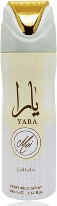 Actual product image Lattafa Perfumes Lattafa Yara Moi Deodorant 200ml Spray (Spray, 200 ml)