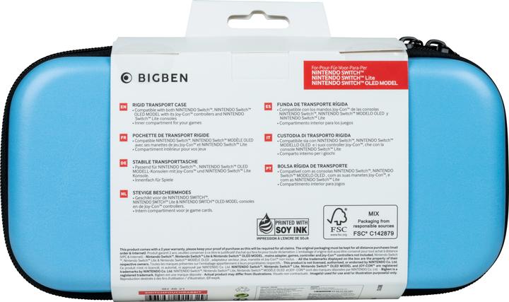 Actual product image Bigben Case - Rabbit Design (Switch OLED, Switch Lite, Switch)