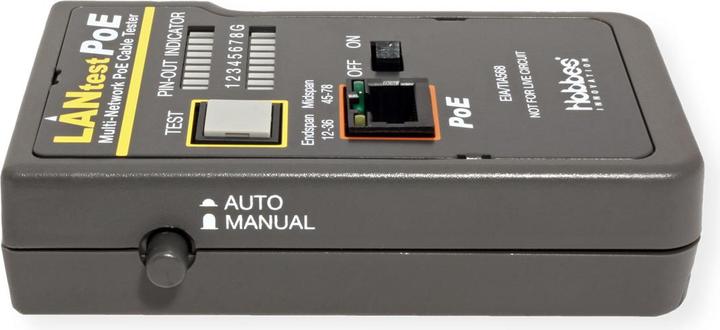 Actual product image Hobbes Cable tester LANtest PoE