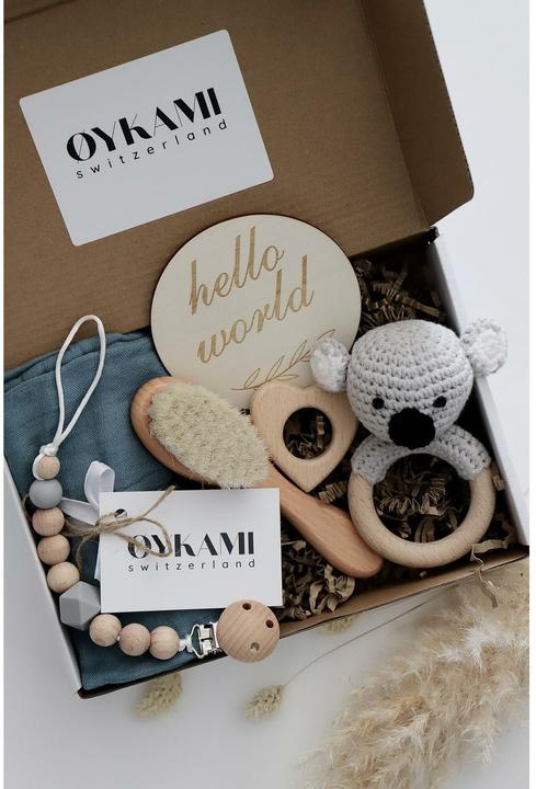 Image du produit Oykami Coffret cadeau bébé garçon "Vienne