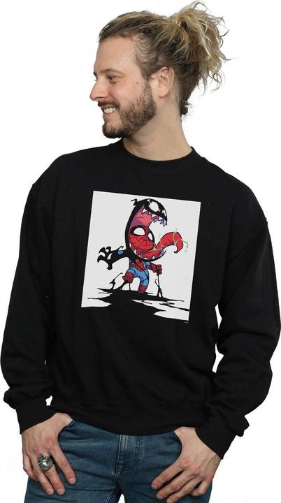Image du produit - Sweat SPIDER-MAN VENOM CARTOON - Homme (L)