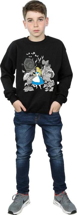Image du produit Disney Sweat-shirt garçon Alice In Wonderland Flowers (128)