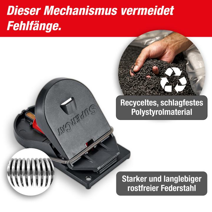 Produktbild Super Cat Mausefalle PRO SuperCat 2er