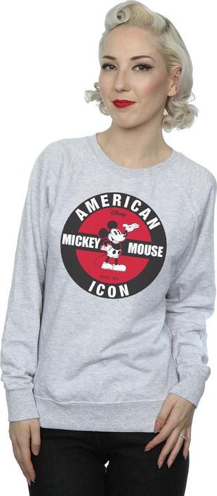 Immagine prodotto Disney Mickey Mouse American Icon Felpa Donna (M)
