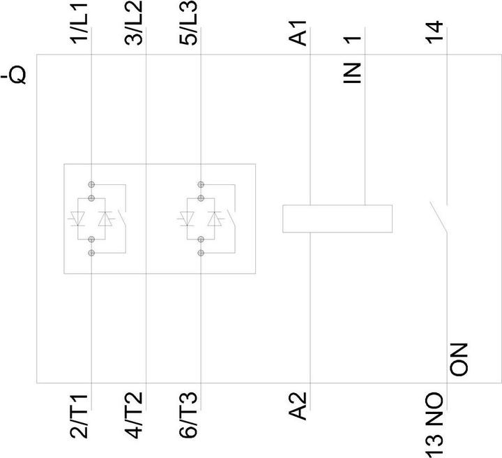 Immagine prodotto Siemens SIRIUS SOFT STARTER, S00, 3.6A, 110-230V
