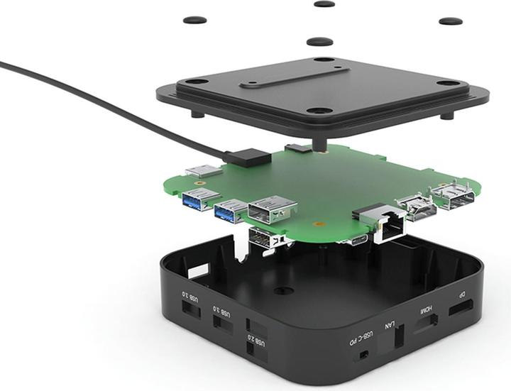 Image du produit i-tec Station d'accueil USB-C HDMI DP (USB-C, 3 Ports)