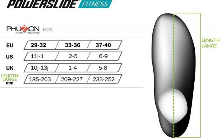 Produktbild Powerslide Verstellbare PHUZION KINDER-SKATEGORIEN Galaxy Boys 29-32 (29, 30, 31, 32)