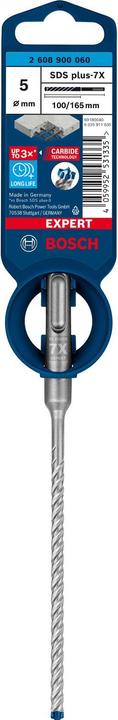 Productafbeelding Bosch Professional Zubehör Expert SDS plus-7X hamerboor, 5 x 100 x 165 mm (5 millimeter)