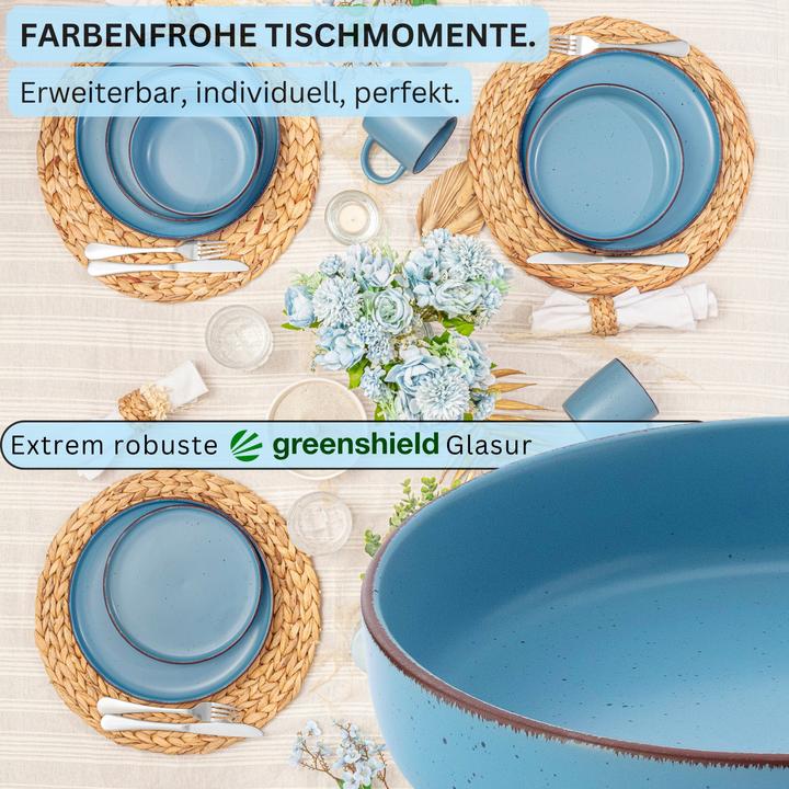 Immagine prodotto Sänger Pastaschalen Set Bombay Saphir (4 x, 20.50 cm)