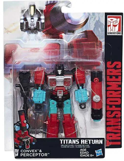 Image du produit Hasbro Transformers Generations Titans Return Convex & Perceptor Deluxe Action Figure