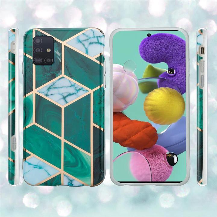 Produktbild Cadorabo IMD TPU Bunter Marmor Cover (Samsung Galaxy A51 5G)