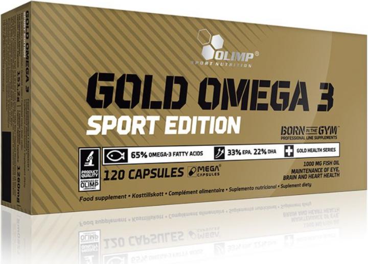 Olimp Sport Nutrition Omega 3 Sport Edition (120 Stück, Kapseln)