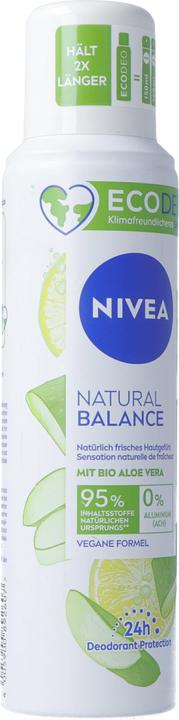 Actual product image NIVEA ECO Natural Balance Organic Aloe Vera (Spray, 125 ml)