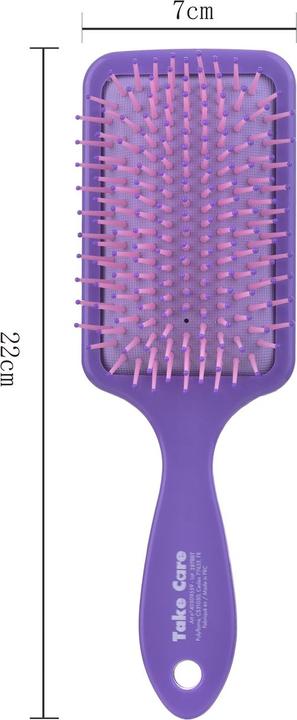 Actual product image Take Care Unicorn hairbrush