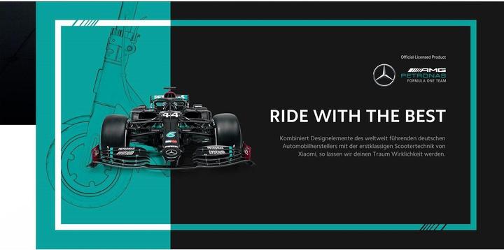 Image du produit Xiaomi Mi Pro 2 Mercedes AMG Petronas F1 Team Edition CH (20 km/h, 45 km, 300 W)