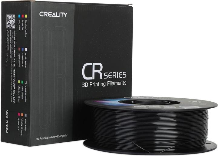 Productafbeelding Creality Filament PETG, zwart, 1,75 mm, 1 kg (PETG, 1.75 mm, 1000 g, Zwart)