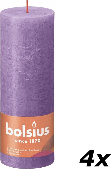 Immagine prodotto Bolsius Set di 4 candele a colonna (4 pz.)