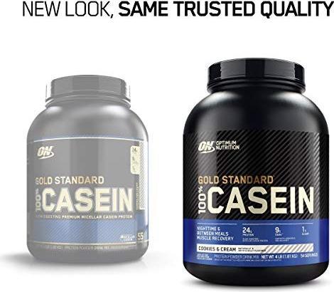 Actual product image Optimum Nutrition Gold Standard 100% Casein (Chocolate, 1 pcs., 1820 g)