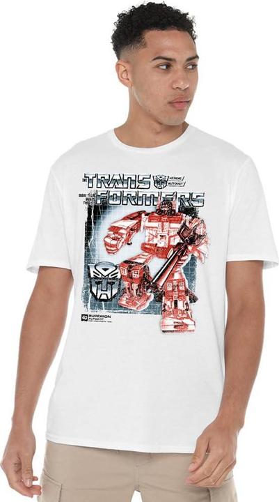 Actual product image Transformers Mens Superion Box 40th T-Shirt (4XL)