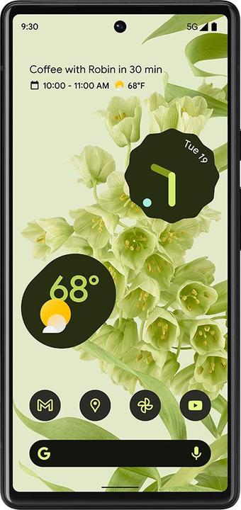 Immagine prodotto Google Pixel 6 (128 GB, Sorta Seafoam, 6.40", SIM + eSIM, 50 Mpx, 5G)