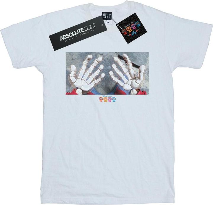 Actual product image Disney Mens Coco Miguel Skeleton Hands T-Shirt (XXL)