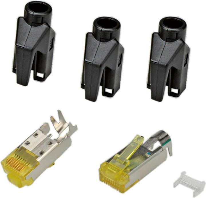 Actual product image Hirose Electronic RJ-45 Modular Plugs TM31 Cat.6A