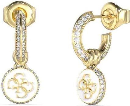 Produktbild Guess Stylish gold-plated rings with zircons Knot You JUBE04054JWYGWHT/U (Edelstahl)