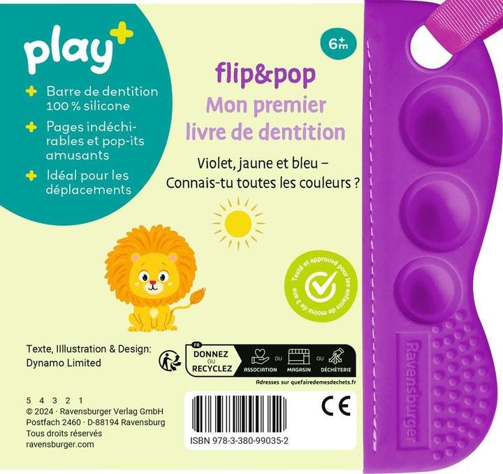 Produktbild Ravensburger Flip-Pop-Buch Farben (Französisch)