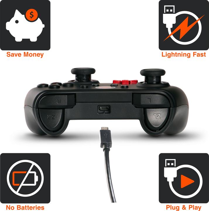 Actual product image PowerA Enhanced Wired Controller (Switch)
