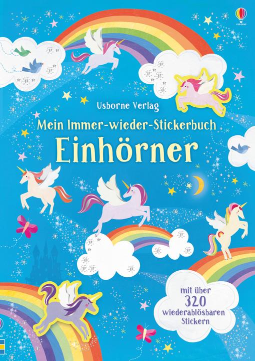 Mein Immer-wieder-Stickerbuch: Einhörner (German, Hannah Watson., 2019)