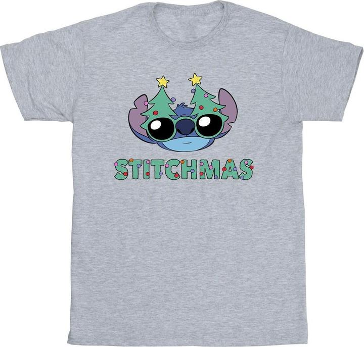 Produktbild Disney Lilo & Stitch Stitchmas Glasses TShirt (S)