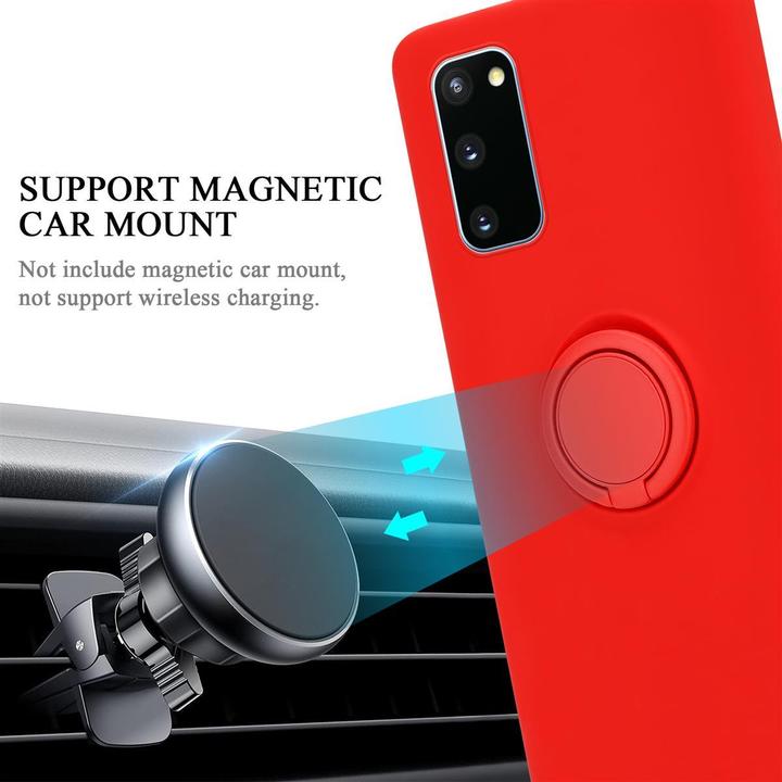 Image du produit Cadorabo TPU Liquid Ring Silicone Case Cover (Samsung Galaxy S20 FE)