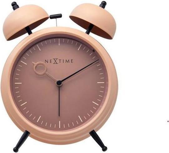 Produktbild Nextime Tischwecker - 15 x 18 x 7 cm - pfirsich - Goldene Stunde