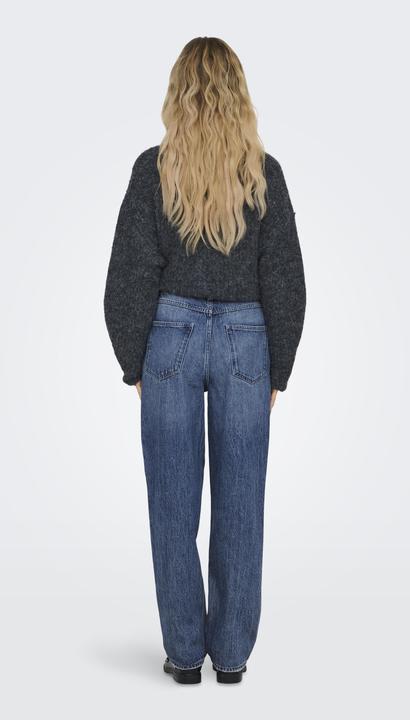 Actual product image Only ONLROBYN High waist straight cut jeans Straight fit jeans (W30/L32)