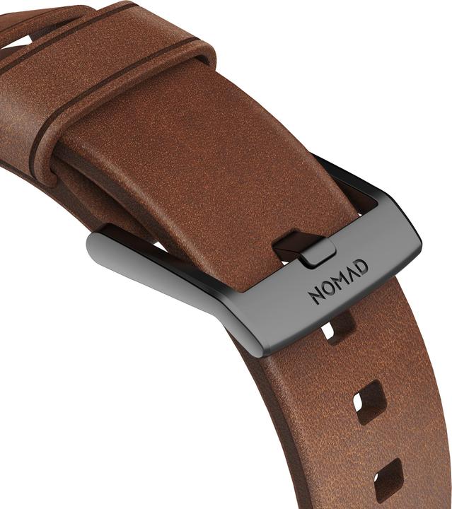 Immagine prodotto Nomad Cinghia di connessione moderna (44 mm, Acciaio inossidabile, Cuoio)
