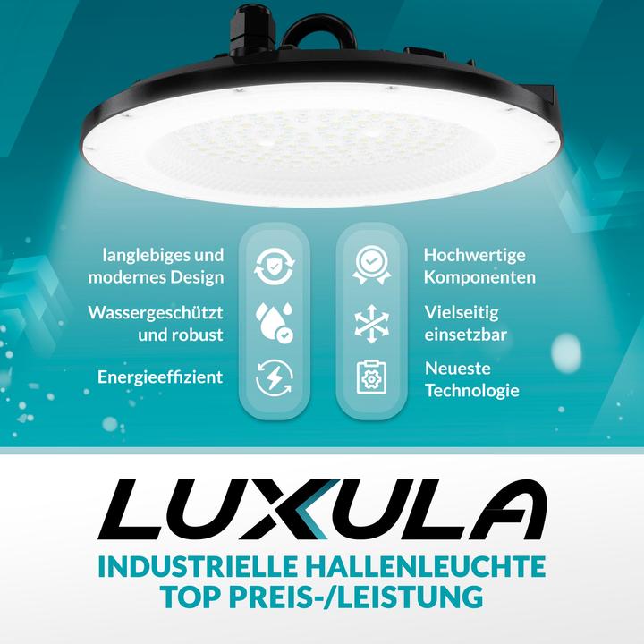 Actual product image Luxula LED highbay light (10000 lm)