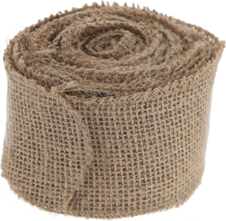 Actual product image Natura Punto Jute ribbon as decoration