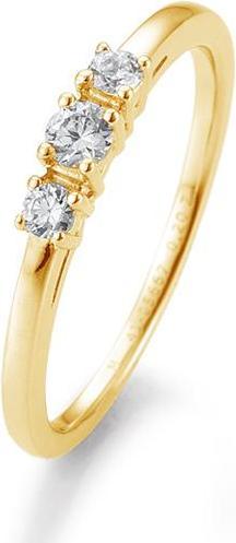 Produktbild Breuning 3 Brillanten (57, 750/18 K Gold)
