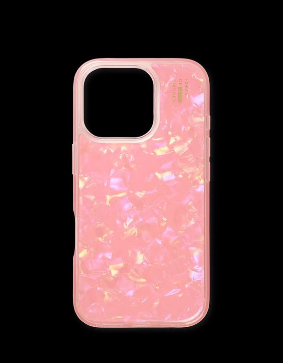 Actual product image iDeal Of Sweden iPhone 16 Pro Pearlised Case - Pink (Apple iPhone 16 Pro)