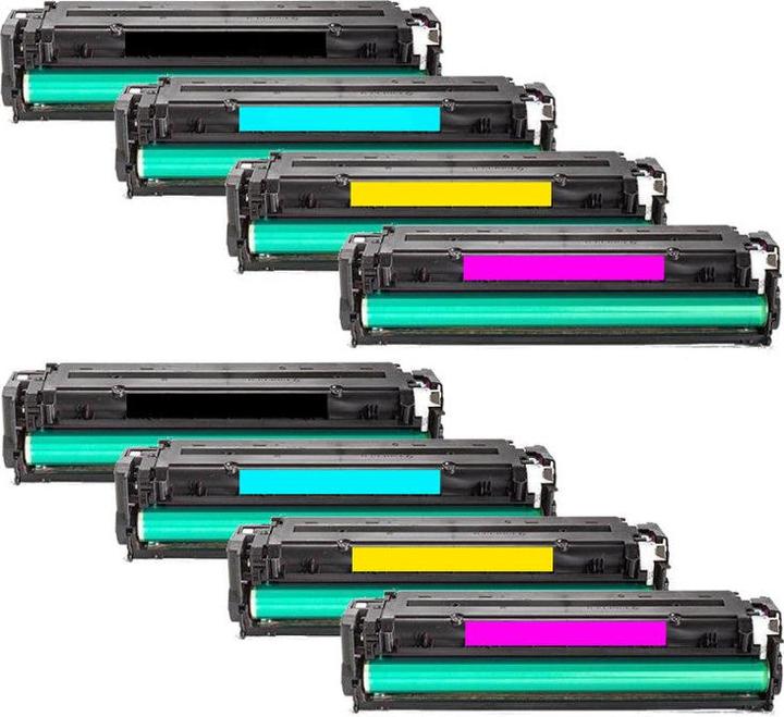 Image du produit Hermex Cartouches de toner HP LaserJet Pro CM1415fnw compatibles (M, Y, CF, C)