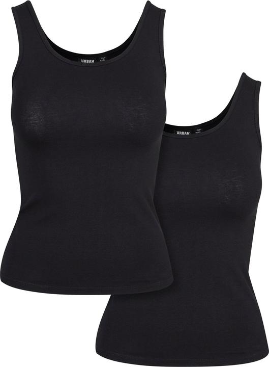 Urban Classics Ladies 2-Pack Basic Stretch Top