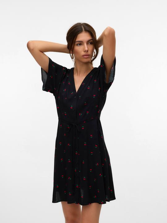 Actual product image Vero Moda Vmalba Ss Short Dress Wvn Ga Noos (L)