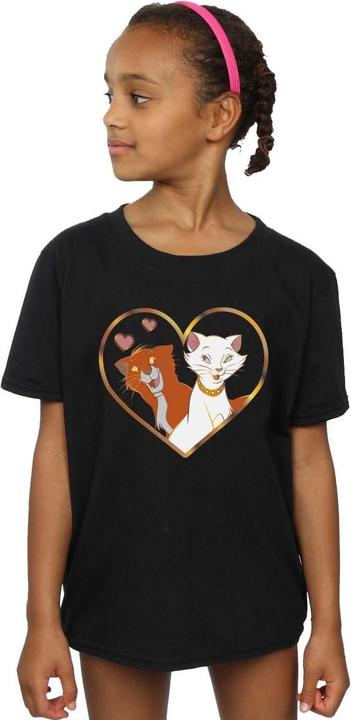 Immagine prodotto Disney The Aristocats Heart Maglietta Ragazze (152, 158)