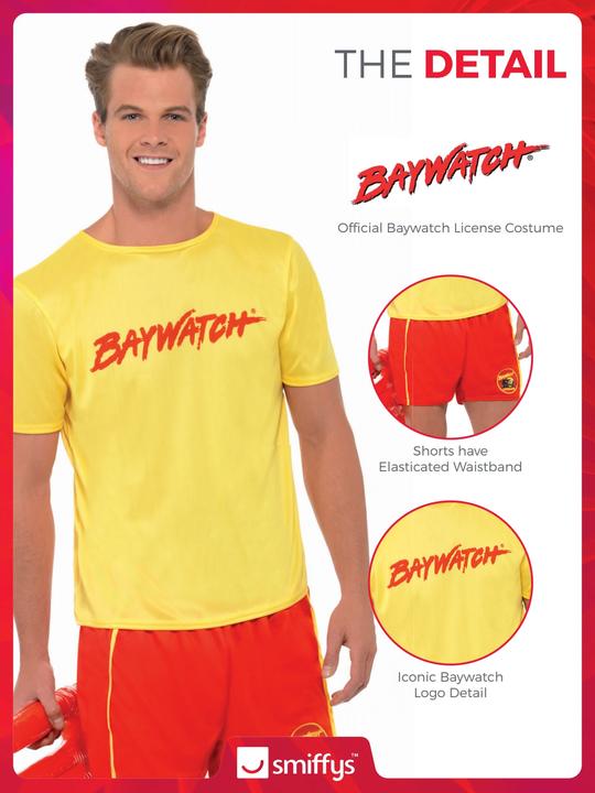 Produktbild Smiffys Baywatch: Rettungsschwimmer (M)