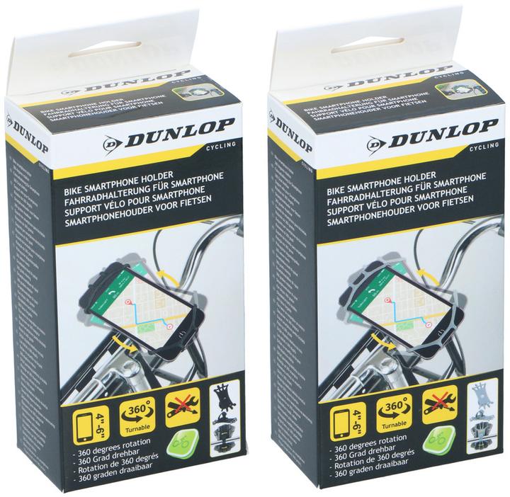 Image du produit Dunlop Porte-téléphone pour vélo 2ass